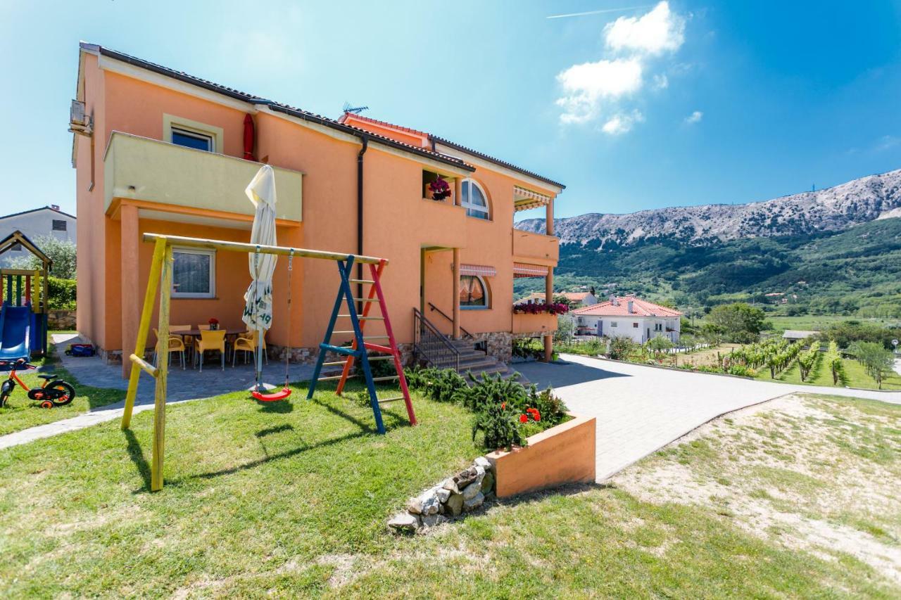 Apartment Medved Baška Exterior foto